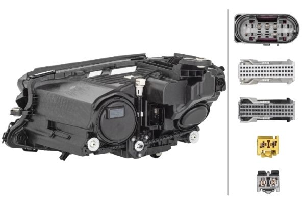 Mercedes E Serisi W213 Far Bi-LED Sağ | HELLA 1EX 014 215-421