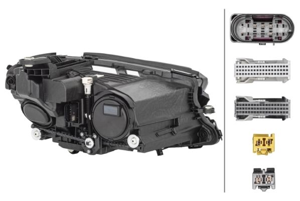 Mercedes E Serisi W213 Far Bi-LED Sol | HELLA 1EX 014 215-411