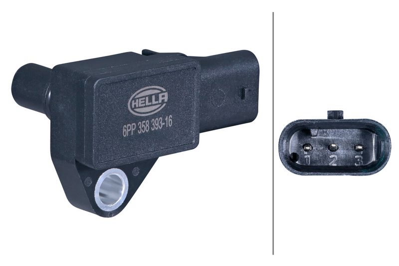 Mercedes E Serisi W213 OM654 Emme Manifold Basınç Sensörü | HELLA 6PP 358 393-161