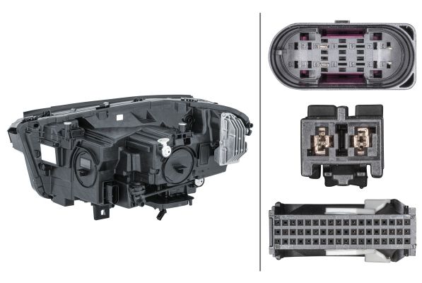 Mercedes GLA Serisi H247 Far LED Sağ | HELLA 1LX 013 074-641