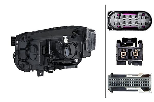 Mercedes GLB Serisi W247 Far LED Sağ | HELLA 1EX 013 080-521
