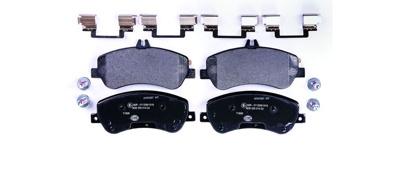 Mercedes GLK Serisi W204 Fren Balatası Arka | HELLA 8DB 355 014-221
