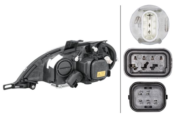 Mercedes ML Serisi W163 Far Bi-Xenon Sağ | HELLA 1EL 223 151-201