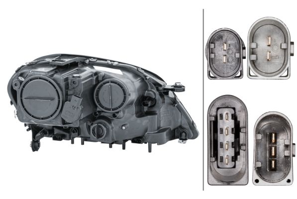 Mercedes ML Serisi W164 Far Halojen Sol | HELLA 1EL 263 036-011