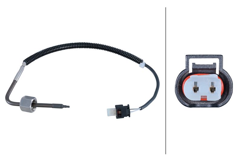 Mercedes Vito Serisi W639 OM642 Egzoz Gazı Sıcaklık Sensörü | HELLA 6PT 014 494-011
