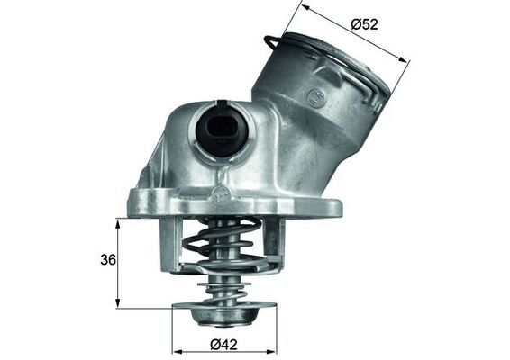 Mercedes GL Serisi W164 M273 Termostat | MAHLE TM 29 100D