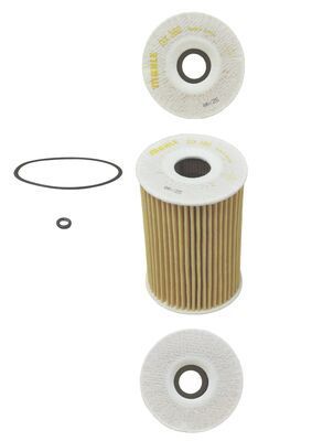 Mercedes ML Serisi W164 ML 280 CDI OM642 Yağ Filtresi | MAHLE OX 380D