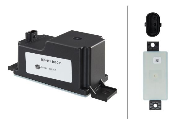 Mercedes E Serisi W213 Yedekleme Aküsü Yolcu Tarafı | HELLA 8ES 011 590-701