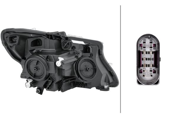 Mercedes Vito Serisi W447 Far Halojen Sol | HELLA 1EL 011 284-511