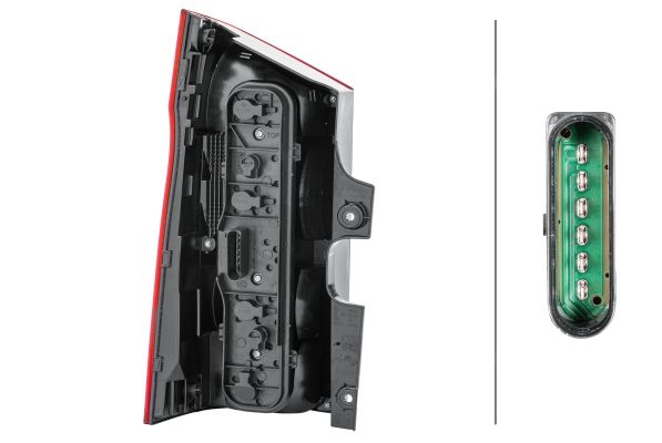 Mercedes Vito Serisi W447 Stop Lambası Sağ | HELLA 2SK 011 581-221
