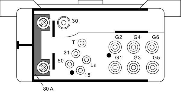 Mercedes W124 Kasa OM603 Kızdırma Bujisi Beyni | HELLA 4RV 008 188-071