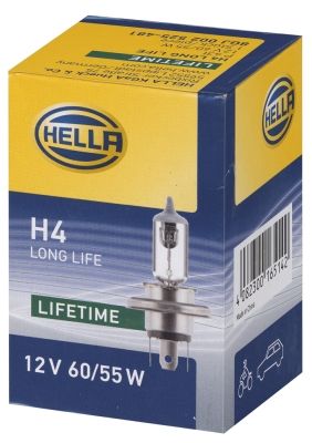 Mercedes W201 Kasa Uzun Far Ampülü Halojen | HELLA 8GJ 002 525-481