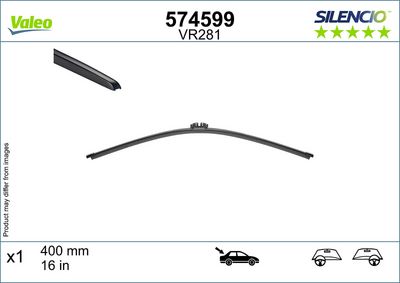 BMW X7 Serisi G07 Silecek Süpürgesi | VALEO 574599