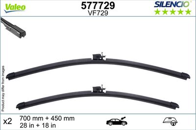 Mercedes Vito Serisi W447 Silecek Süpürgesi | VALEO 577729