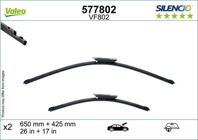 BMW 2 Serisi F44 2020 Silecek Süpürgesi | VALEO 577802