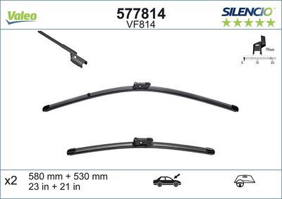 BMW Z4 Serisi G29 2019 Silecek Süpürgesi | VALEO 577814