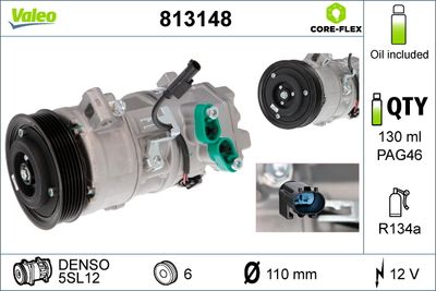 BMW 1 Serisi E81 N45 Klima Kompresörü | VALEO 813148