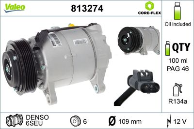 BMW 2 Serisi F46 Gran Tourer B38 Klima Kompresörü | VALEO 813274