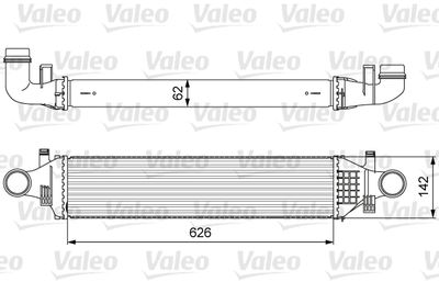 Mercedes A Serisi W176 M270 Turbo İntercooler Radyatörü | VALEO 818623