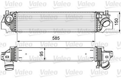 BMW 1 Serisi F40 B47 Turbo İntercooler Radyatörü | VALEO 818640